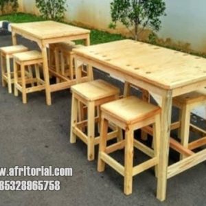Kursi Meja Cafe Minimalis Sederhana Harga Murah