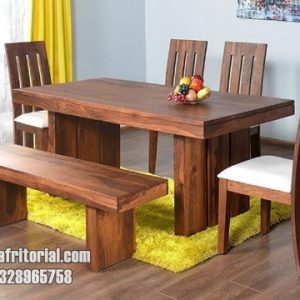 Meja makan minimalis sederhana